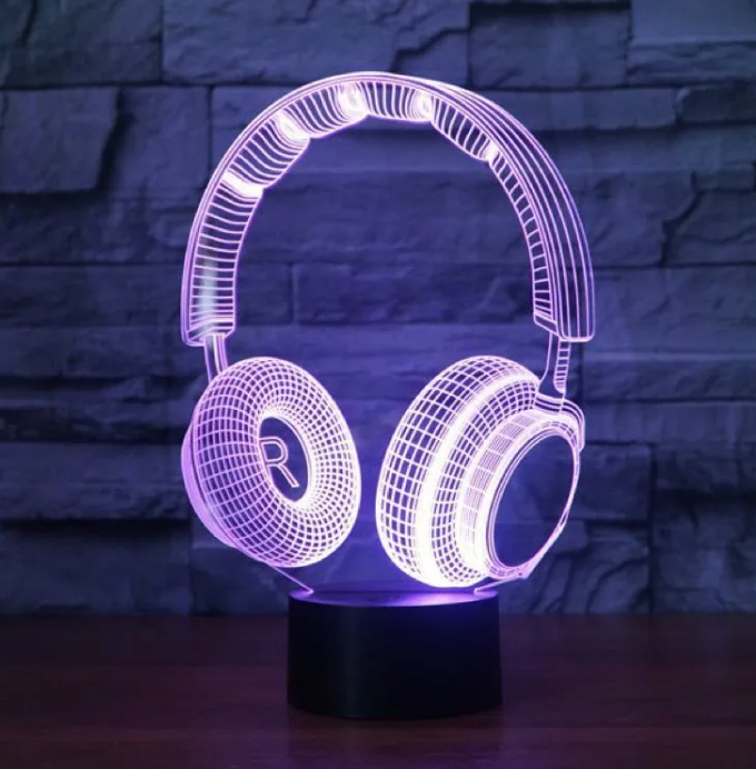 Color-Changing LED Desk Lamp – 7 & 16 Color Modes | Gaming & Bedroom Decor Light