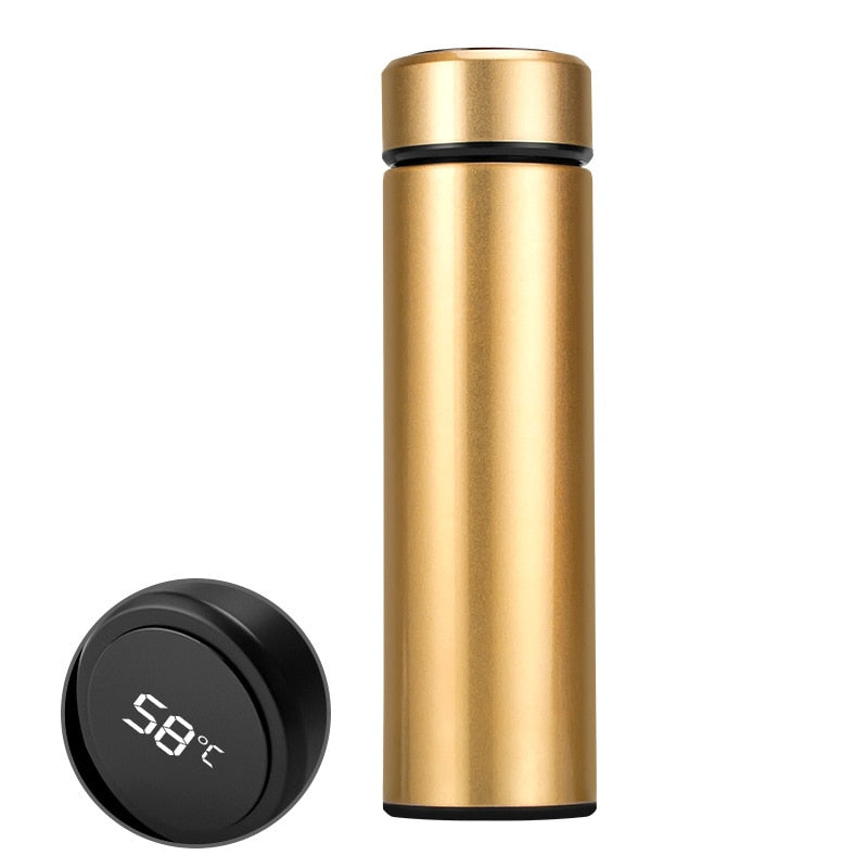 LED Temperature Display Thermos