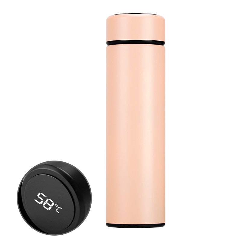 LED Temperature Display Thermos
