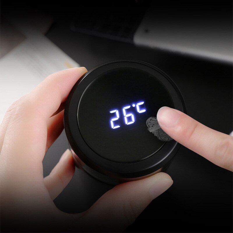 LED Temperature Display Thermos
