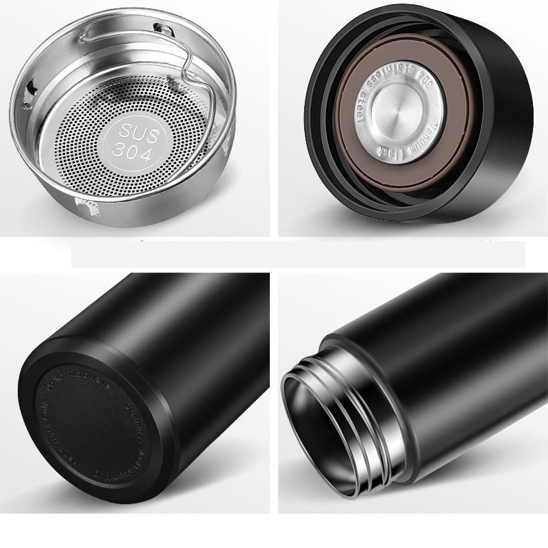 LED Temperature Display Thermos