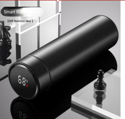 LED Temperature Display Thermos