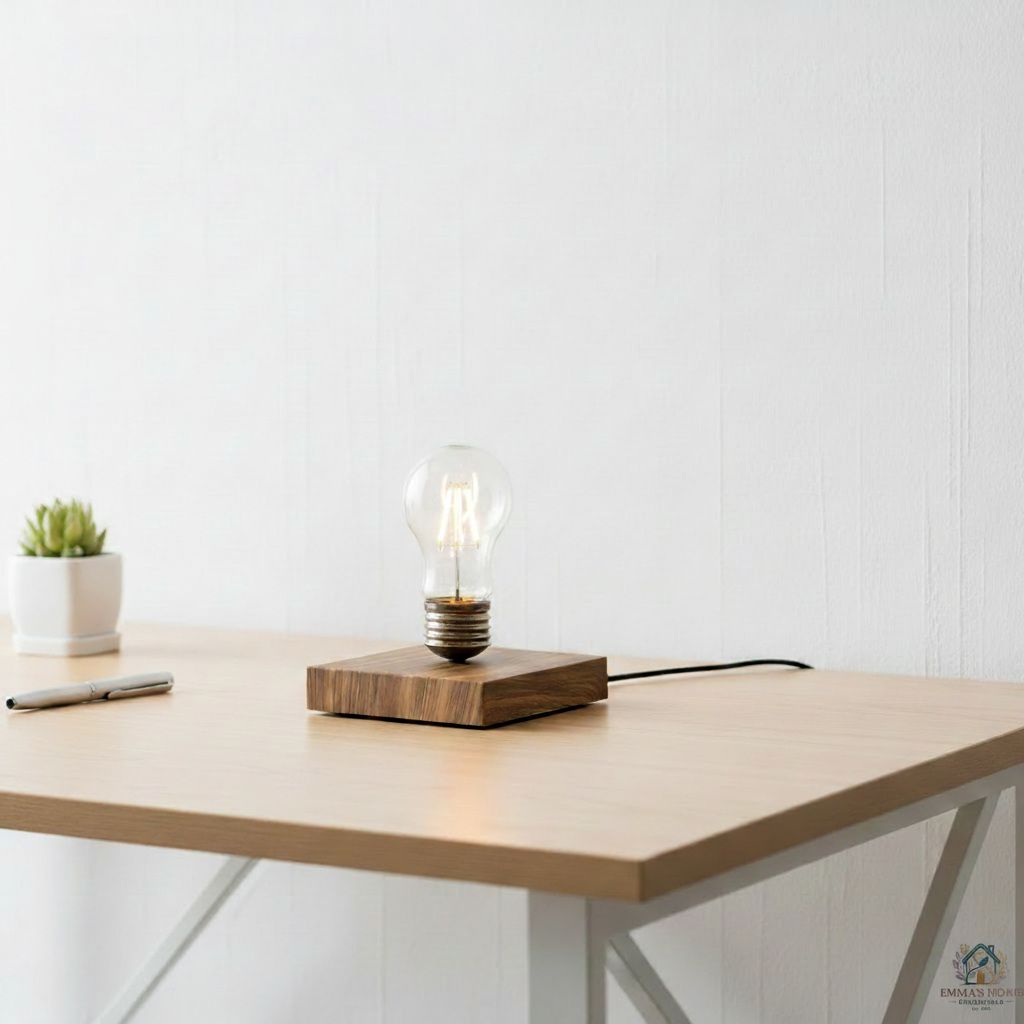 Magnetic Floating LED Lamp - Minimalist Office